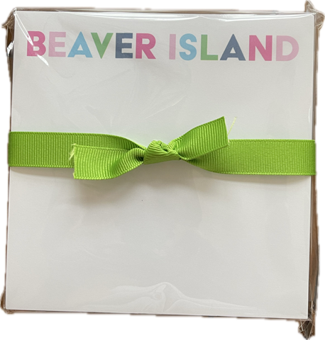 Beaver Island Chubbie Notepad