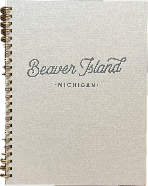 Beaver Island Lined Notebook Journal