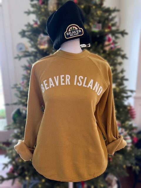 Mustard Beaver Island Women's Sweatshirt