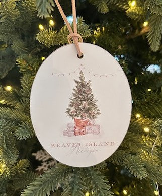 Beaver Island Christmas Tree Ornament